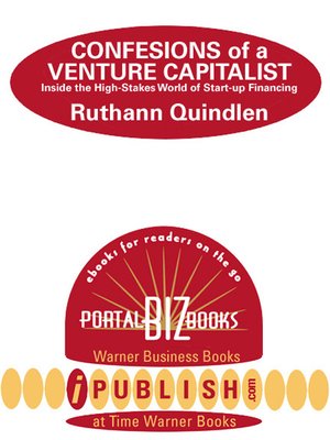 cover image of Confessions of a Venture Capitalist: Biz Books to Go